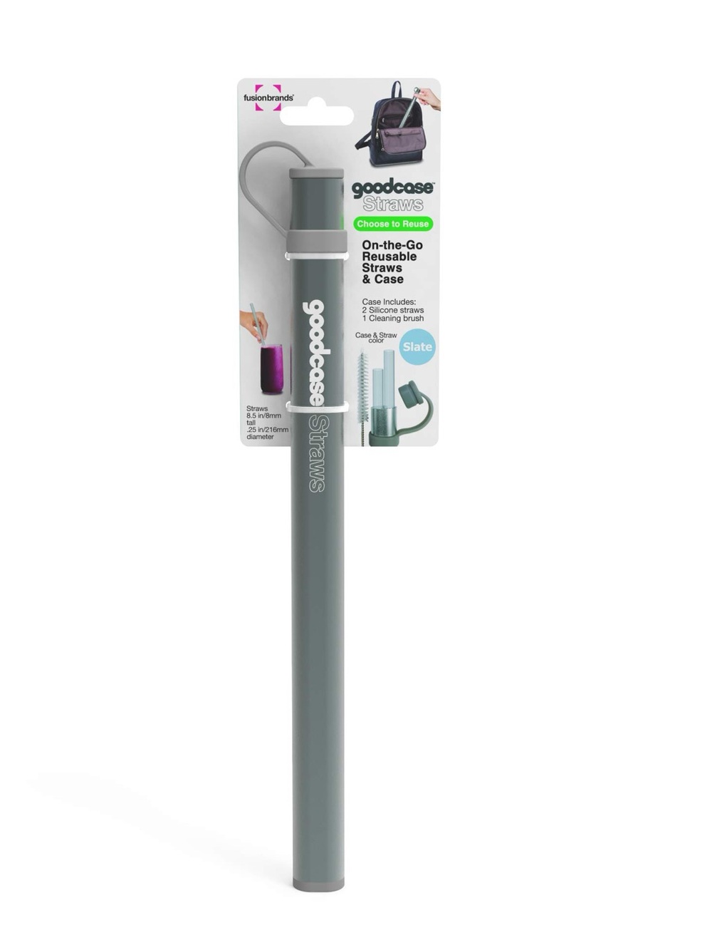 Goodcase Straws Silicone Straw Set